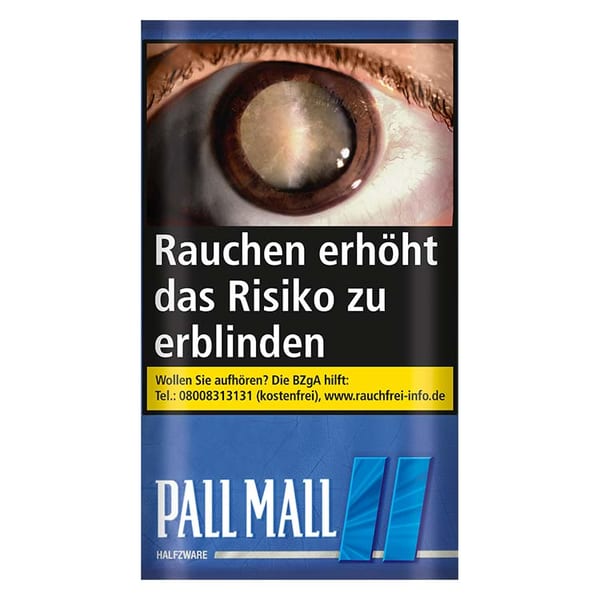 Zigarettentabak Pall Mall Roll Halfzware 30 Gramm