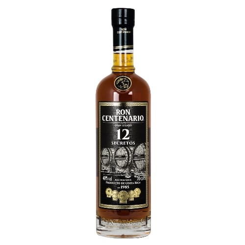 Rum RON CENTENARIO 12 Secretos 40% Vol.