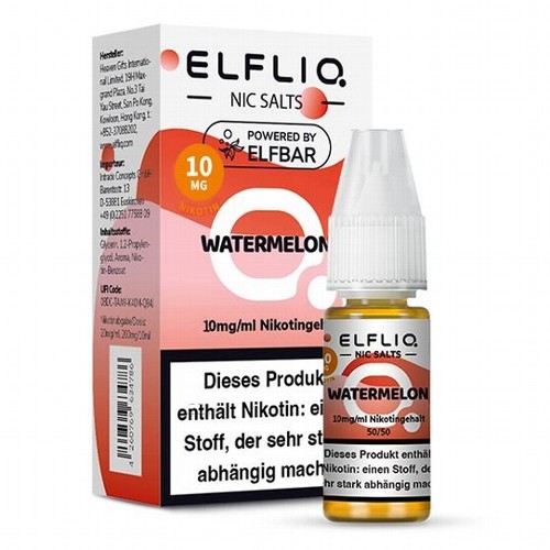 E-Liquid Nikotinsalz ELFBAR Elfliq Watermelon 10mg