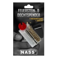 Feuerzeugsteine NASS 7 Stueck + 1 Docht Feuerzeugsteine NASS 7 Stueck + 1 Docht