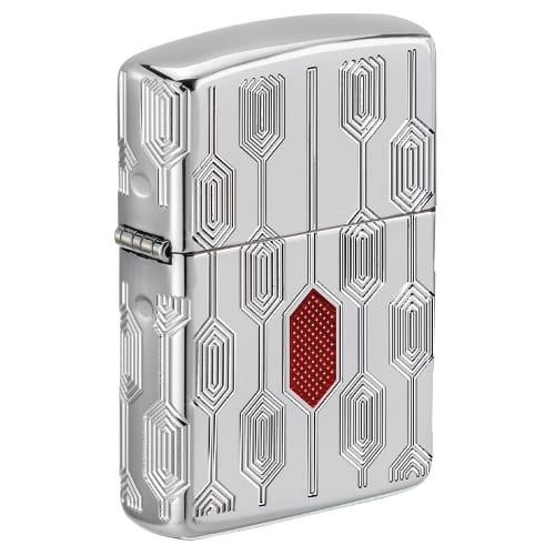 ZIPPO chrom poliert Stylish Pattern 60006150