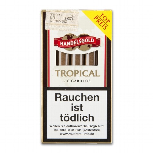 Handelsgold Tropical 5 Zigarillos
