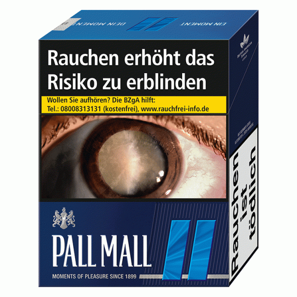 Pall Mall Zigaretten Blue Giga (8x34)