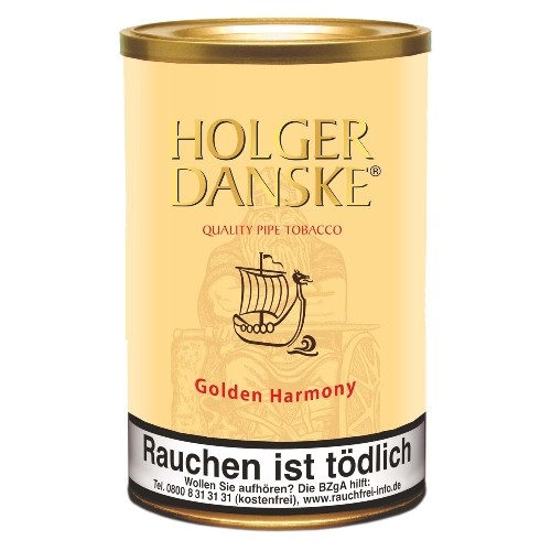 Pfeifentabak Holger Danske Golden Harmony 250 Gramm