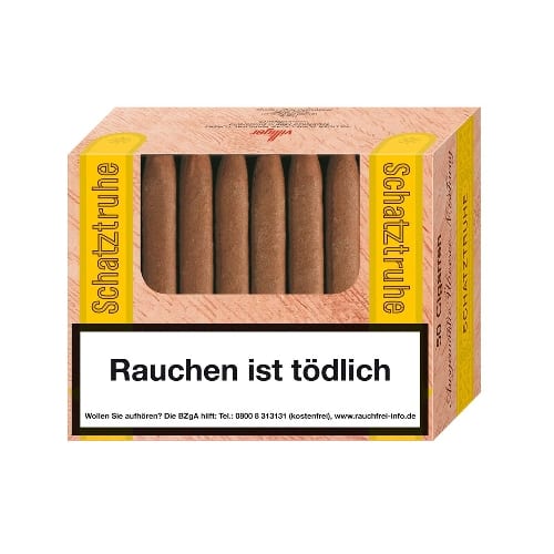 Schatztruhe 50 Zigarillos