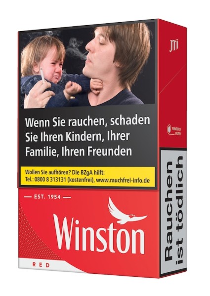 WINSTON Red Automatenpackung L-Box 8,00 Euro (10x21)
