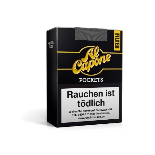 Al Capone Pockets Filter 18 Zigarillos