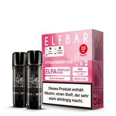 E-Liquidpod ELFBAR Elfa Strawberry ICE 20 mg 2 Pods