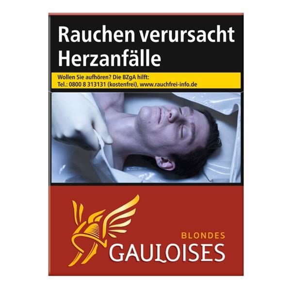 GAULOISES Blondes Rot Edition Automatenpackung 9,00 Euro (10x22)