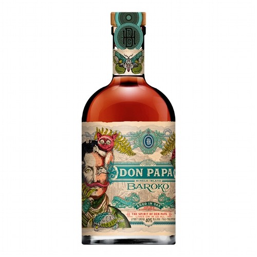 Rum DON PAPA Baroko 40% Vol. 700 ml