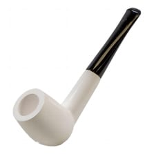 Meerschaumpfeife Block Billard glatt Large