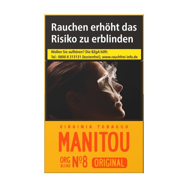 Manitou Zigaretten Org Blend No.8 ohne Zusätze (10x20)