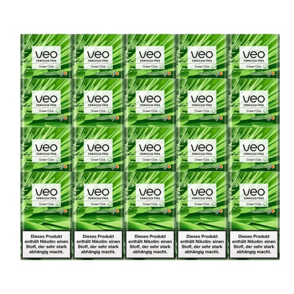 20 Schachteln VEO Green Click