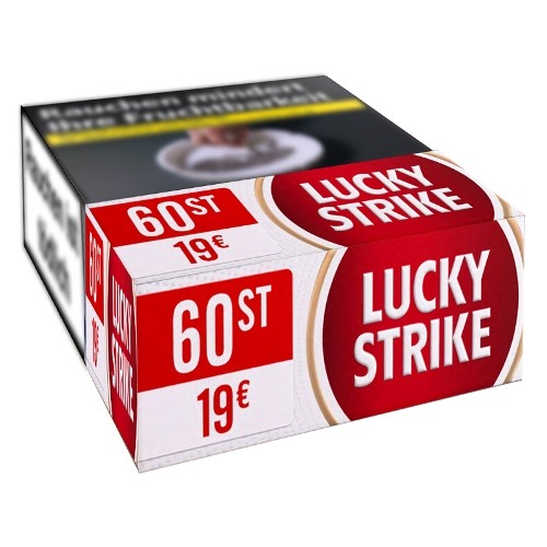 Lucky Strike Zigaretten Original Red Hercules 20,00 Euro (3x56)