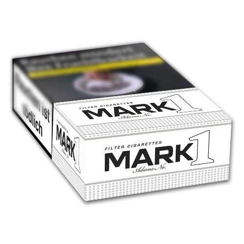 Mark Adams Zigaretten No.1 White & Silver (10x20)