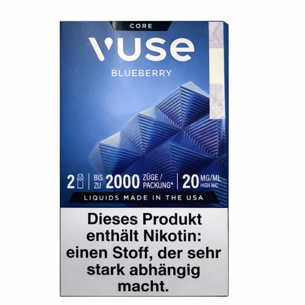 E-Kartusche Vuse Pods Blueberry 20mg 2 Caps