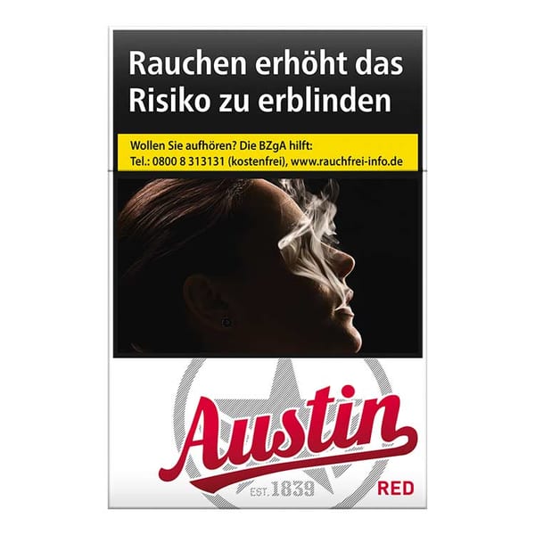 Austin Red Zigaretten Original Pack (10x20)