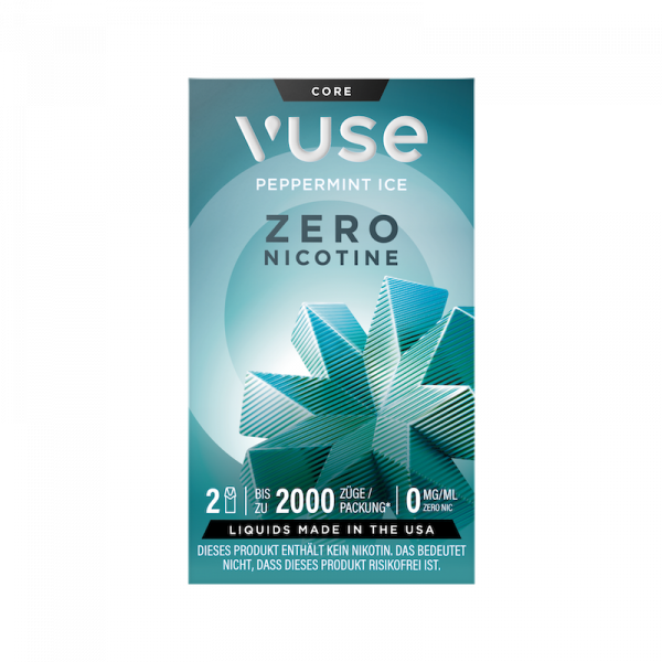 E-Kartusche Vuse Pods Peppermint ICE 0mg 2 Caps Zero Nikotin