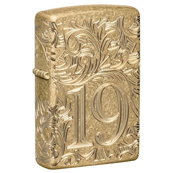 ZIPPO tumbled messing Armor 1932 Filigree 60007526