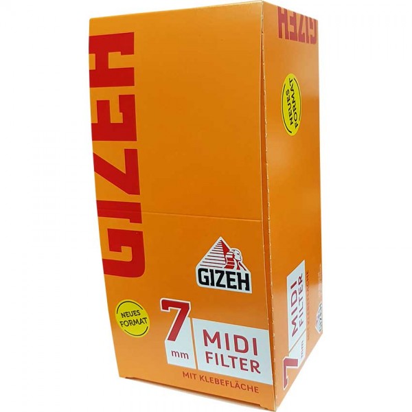 Gizeh Midi Filter 7 mm Messeneuheit 10 x 100 Stück 