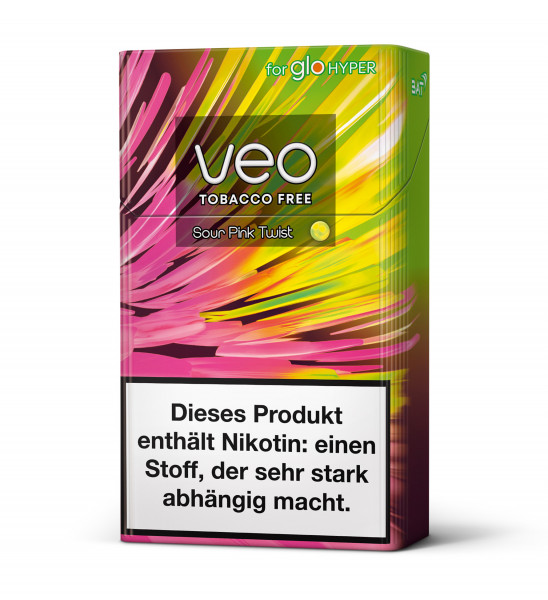 Veo Sour Pink Twist Sticks