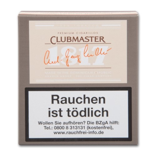 Clubmaster 1817 Jubiläumsausgabe 20 Zigarillos