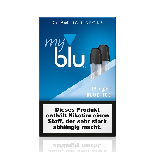 myblu Blue Ice 2 x LIQUIDPOD mit 18 mg Nikotin