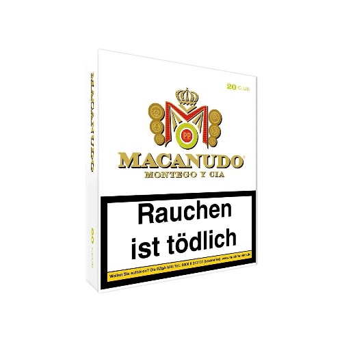 Macanudo Club Miniatures 8 Zigarillos