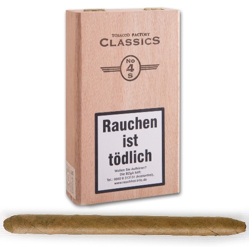 TOBACCO FACTORY Classics No 4 Sumatra 20 Zigarren
