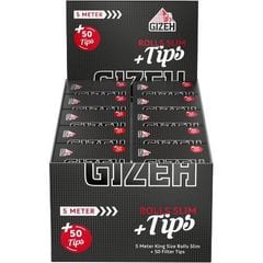 Display GIZEH BLACK ROLLS + TIPS