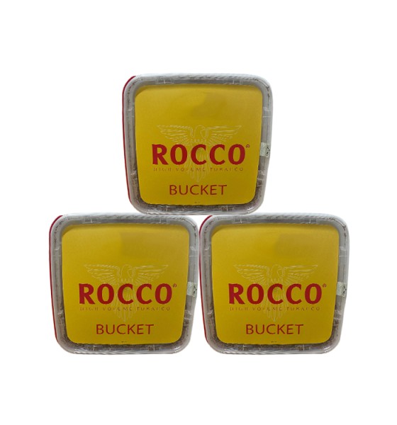 3 x 500 Gramm EIMER Rocco High Zigarettentabak Volume