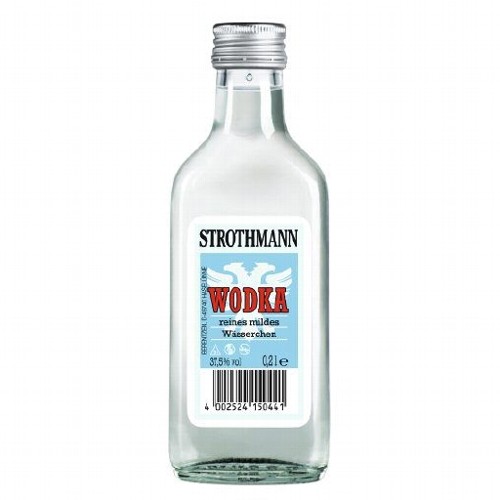 Wodka STROTHMANN 37,5% Vol./20 ml Steller mit 12 Stueck