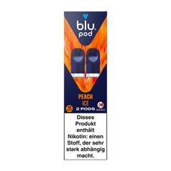 E-Liquidpod BLU POD Peach Ice 18mg 2 Pods