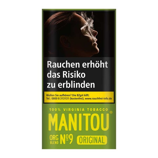 Manitou Zigarettentabak Org Blend No.9 30 Gramm (POUCH)