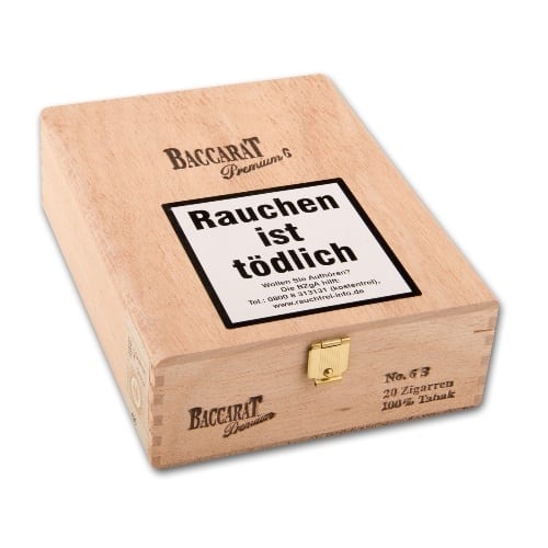 Baccarat Premium No.6 Sumatra 20 Zigarren