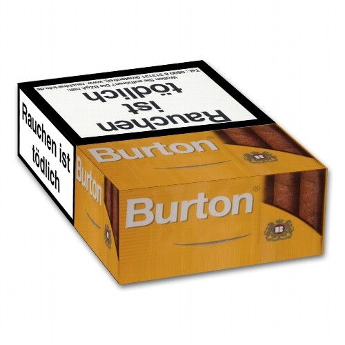 Burton Gold Naturdeckblatt Filterzigarillos (10x17)