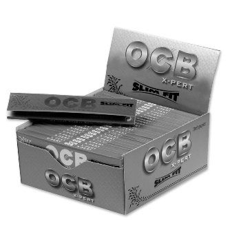OCB X-Pert Slim Fit Long Papers (1 Heftchen = 32 Blättchen)