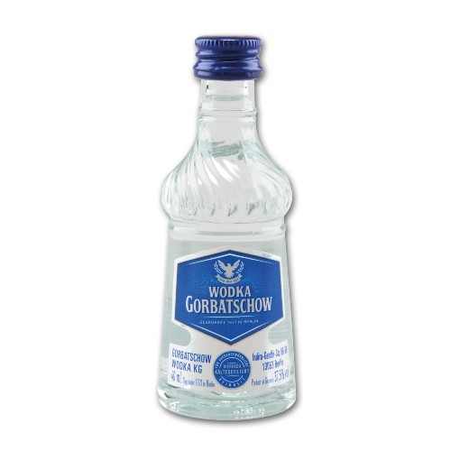 Wodka Gorbatschow 37,5 % Vol./40 ml Steller mit 20 Stueck