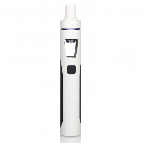 E-Zigarette InnoCigs eGo Aio mit 1.500 mAh 0,6 Ohm aus Metall Pyrexglas in weiss schwarz