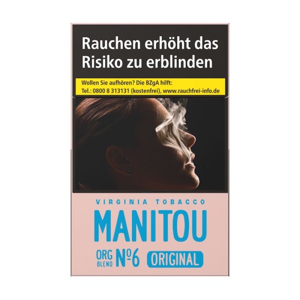 Manitou Zigaretten Org Blend No.6 ohne Zusätze (10x20)