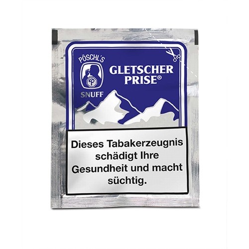 Gletscher Prise Snuff Schnupftabak Beutel 10 Gramm
