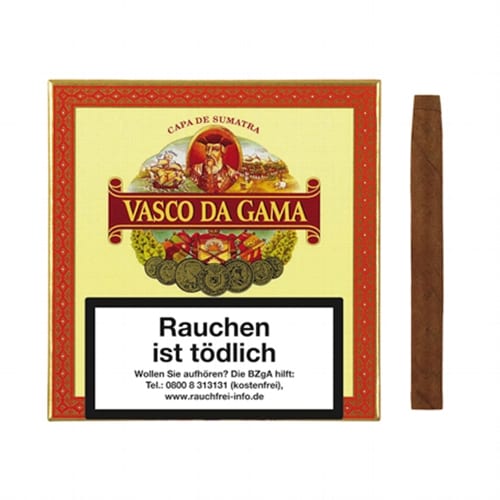 Vasco da Gama Capa de Sumatra 10 Zigarillos
