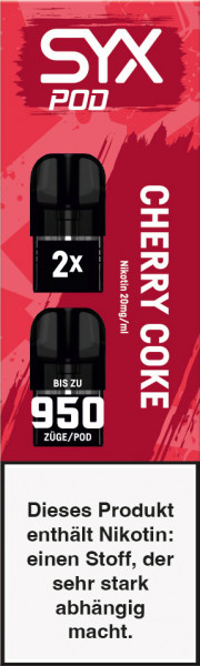 SYX | Cherry Coke | Liquid Pod | 20mg | 2er Pack