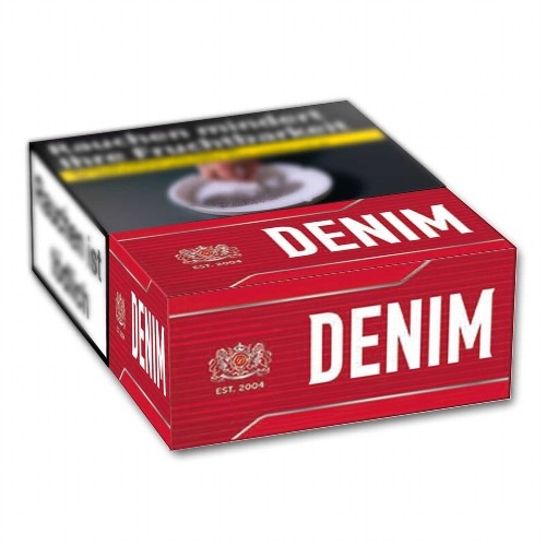 Denim Zigaretten Red (10x20)
