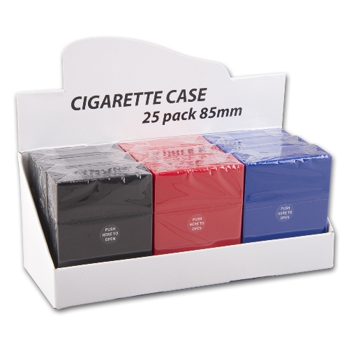 Zigarettenbox Kunststoff 30er ohne Steg metallic bunt sortiert Online  Kaufen, Für nur 2,90 €