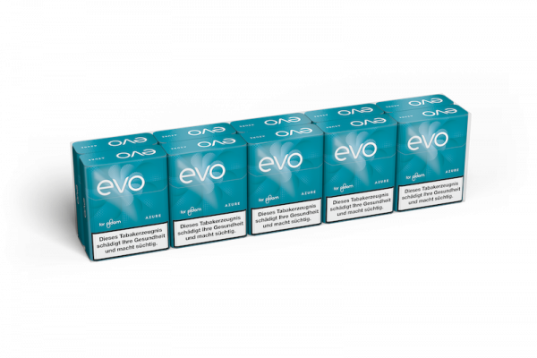 10 Schachteln EVO Azure