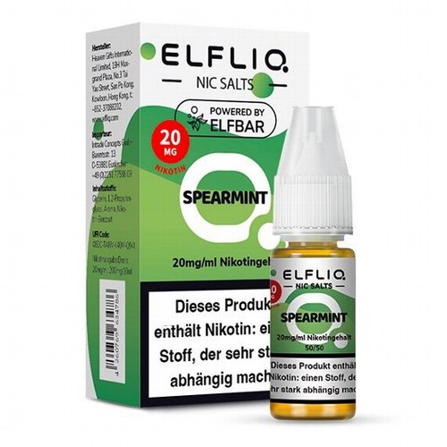 E-Liquid Nikotinsalz ELFBAR Elfliq Spearmint 20mg