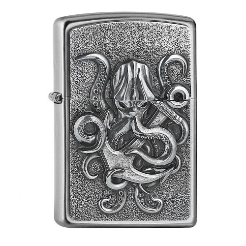 ZIPPO satiniert Octopus 2007815