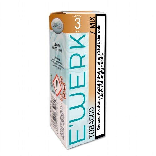 E-Liquid E'Werk 7 Mix 3 mg/ml Flasche 10 ml