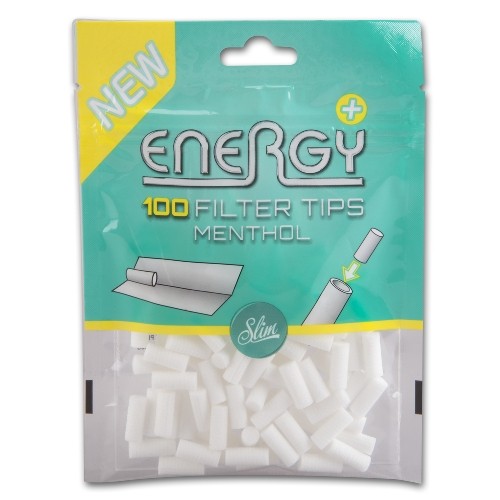 Energy+ Menthol Filter Tips 10x100 TABAKBÖRSE24.de